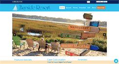 Desktop Screenshot of baysideresort.com